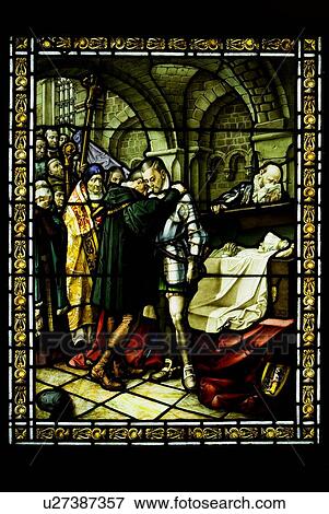 Stock Photo - Stained glass windows. Fotosearch