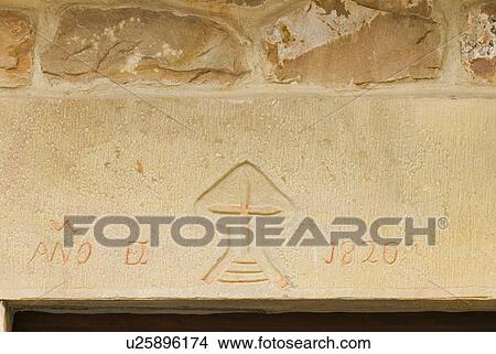 Stone carving in lintel View Large Photo Image Picture - Stone carving in lintel. Fotosearch