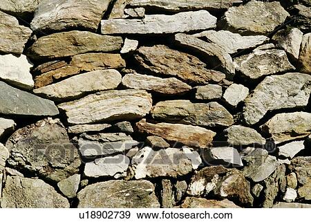 Stock Photo - Stone wall. Fotosearch