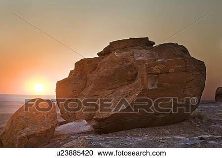 Sunset at Red Rock Coulee, Canada View Large Photo Image Stock Image - Sunset at Red Rock Coulee, Canada . Fotosearch