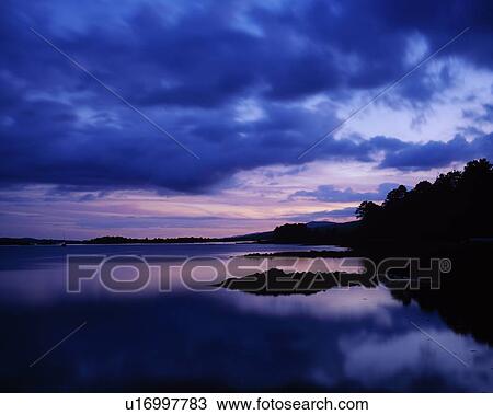 Sunset, Kenmare Bay, Ring of Kerry, Ireland View Large Photo Image Stock Image - Sunset, Kenmare Bay, Ring of Kerry, Ireland. Fotosearch