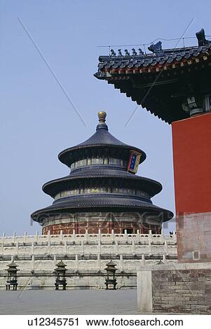 Temple of Heaven in Beijing, China View Large Photo Image Stock Image - Temple of Heaven in Beijing, China. Fotosearch