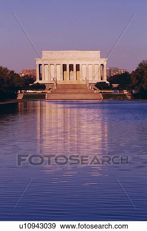 The Lincoln Memorial and the Reflecting Pool in Washington, DC View Large Photo Image Stock Photo - The Lincoln Memorial and the Reflecting Pool in Washington, DC. Fotosearch