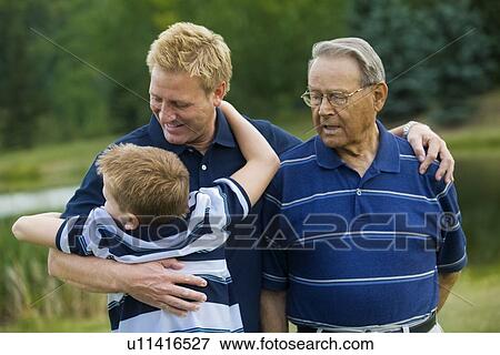 Three generations View Large Photo Image Stock Photo - Three generations. Fotosearch