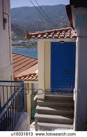 Architectural exteriors, Paros Island, Saronic Islands, Greece View Large Photo Image Stock Image - Architectural exteriors, Paros Island, Saronic Islands, Greece. Fotosearch