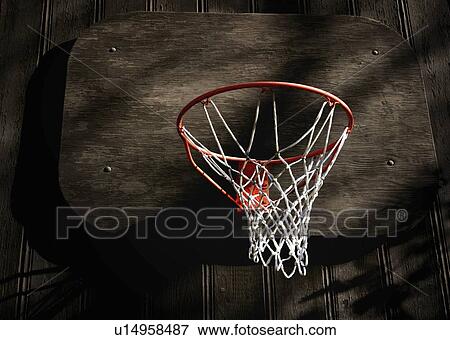 Basketball net View Large Photo Image Stock Photo - Basketball net. Fotosearch