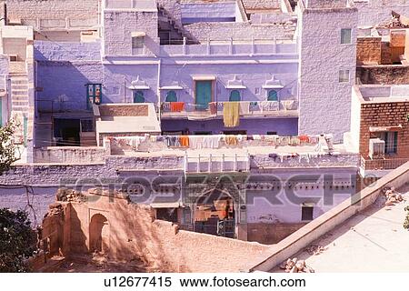 Blue houses of the Hindu Brahmin Caste, Jodhpur, Rajasthan View Large Photo Image Stock Photography - Blue houses of the Hindu Brahmin Caste, Jodhpur, Rajasthan. Fotosearch