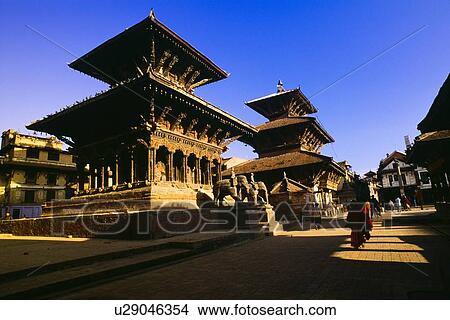 Durbar Square, Patan, Nepal View Large Photo Image Picture - Durbar Square, Patan, Nepal. Fotosearch