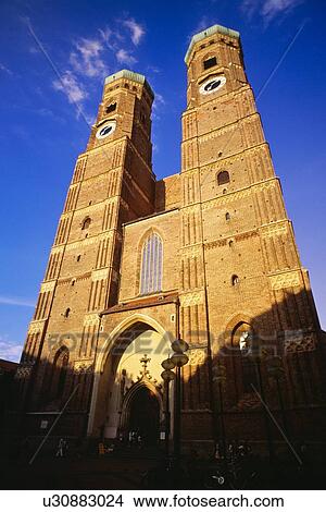 Picture - Frauenkirche, Munich, Bavaria, Germany, Europe. Fotosearch