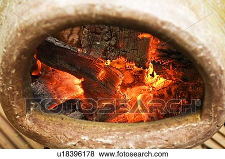 Glowing fire View Large Photo Image Stock Photo - Glowing fire. Fotosearch