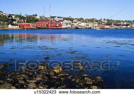 Historic Lunenburg waterfront, Lunenburg, Nova Scotia, Canada View Large Photo Image Stock Image - Historic Lunenburg waterfront, Lunenburg, Nova Scotia, Canada. Fotosearch