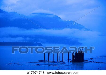 Stock Photo - Mountain lake, Hyder, Alaska, USA. Fotosearch