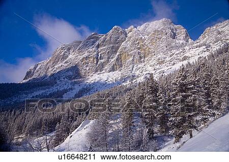 Mountain scene in Canmore, Alberta, Canada View Large Photo Image Stock Image - Mountain scene in Canmore, Alberta, Canada. Fotosearch