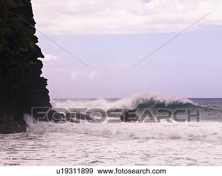 Napali Coast State Park, Kauai, Hawaii View Large Photo Image Stock Photo - Napali Coast State Park, Kauai, Hawaii . Fotosearch