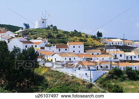 Odeceixe, Southern Portugal View Large Photo Image Stock Photo - Odeceixe, Southern Portugal. Fotosearch
