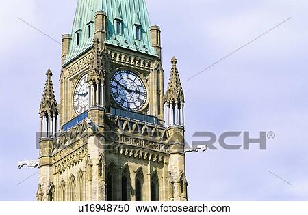 Peace Tower, The Centre Block, Parliament Hill, Ottawa, Canada View Large Photo Image Stock Image - Peace Tower, The Centre Block, Parliament Hill, Ottawa, Canada. Fotosearch