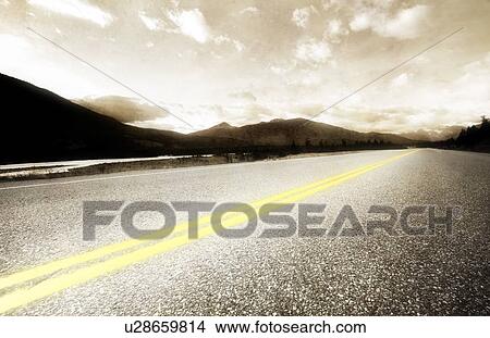 Picture - Road. Fotosearch