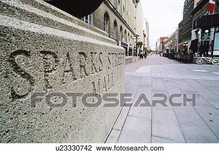 Sparks Street Mall, Ottawa, Ontario, Canada View Large Photo Image Stock Image - Sparks Street Mall, Ottawa, Ontario, Canada. Fotosearch