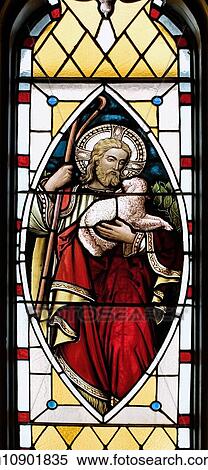 Stained glass window in a cathedral View Large Photo Image Stock Photography - Stained glass window in a cathedral. Fotosearch