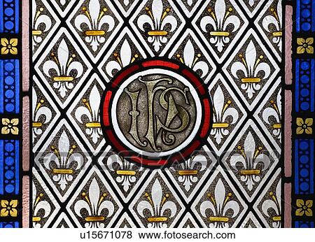 Stained glass window View Large Photo Image Stock Photo - Stained glass window. Fotosearch