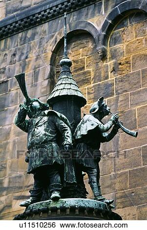 Statue of town criers, Bremen, Germany View Large Photo Image Stock Photograph - Statue of town criers, Bremen, Germany. Fotosearch