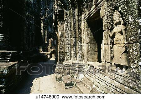 The Bayon, Angkor Thom, Cambodia View Large Photo Image Stock Image - The Bayon, Angkor Thom, Cambodia. Fotosearch