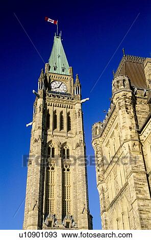 The Peace Tower, Canadian Parliament Buildings, Ottawa, Ontario, Canada View Large Photo Image Stock Image - The Peace Tower, Canadian Parliament Buildings, Ottawa, Ontario, Canada . Fotosearch