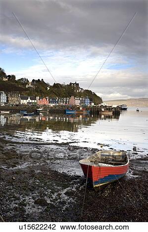 Stock Image - Tobermory, Isle of Mull, Scotland. Fotosearch