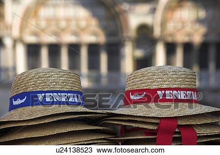 Venetian sun hats, Venice, Italy View Large Photo Image Stock Image - Venetian sun hats, Venice, Italy. Fotosearch