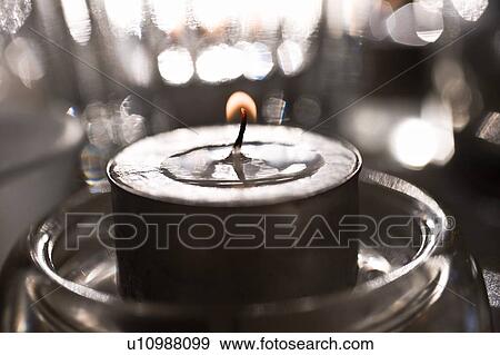 Votive candle View Large Photo Image Stock Photo - Votive candle. Fotosearch