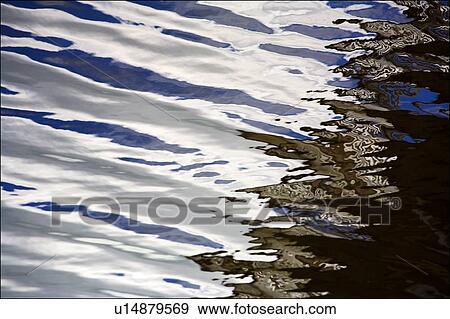 Stock Photo - Water reflections . Fotosearch