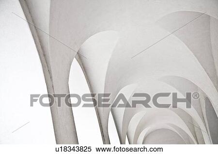 Stock Photography - White arches. Fotosearch