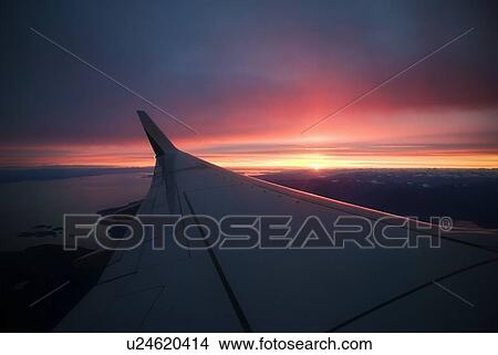 Wing of an airplane View Large Photo Image Picture - Wing of an airplane. Fotosearch