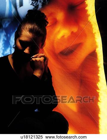 Stock Photography - Woman with baby. Fotosearch