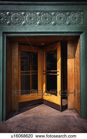 A revolving door View Large Photo Image Stock Image - A revolving door. Fotosearch