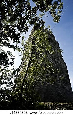 Castle ruins, Germany View Large Photo Image Stock Photo - Castle ruins, Germany. Fotosearch