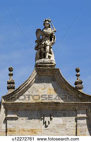 Stock Image - Church of San Severino, Balmaseda, Vizcaya, The Basque Country, Spain . Fotosearch