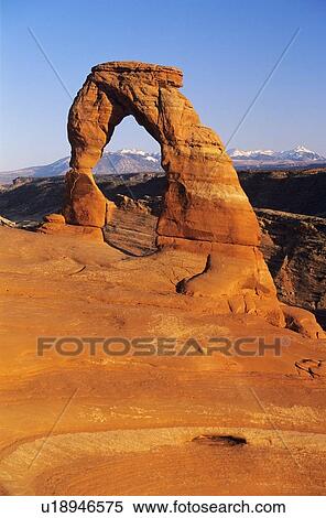 Stock Photography - Delicate Arch, Arches National Park, Utah, USA. Fotosearch