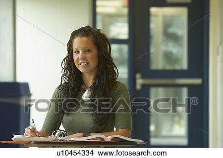 Girl at school View Large Photo Image Picture - Girl at school. Fotosearch