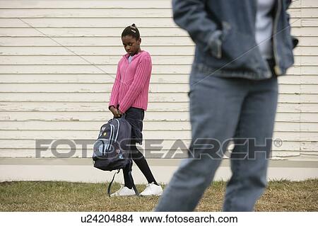 Picture - Mother and daughter separated. Fotosearch