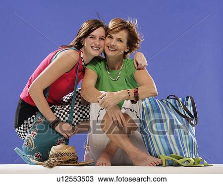 Mother and Daughter View Large Photo Image Stock Image - Mother and Daughter. Fotosearch