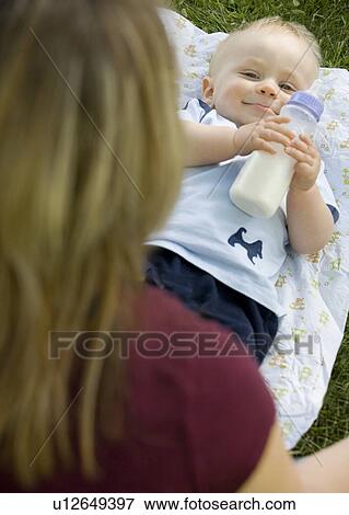 Mother and son View Large Photo Image Stock Photo - Mother and son. Fotosearch