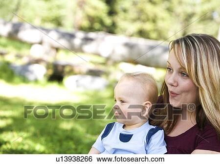 Mother and son View Large Photo Image Stock Photograph - Mother and son. Fotosearch