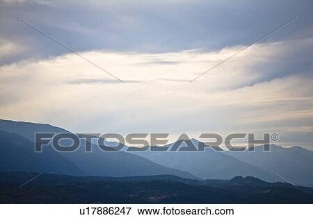 Stock Photo - Mountain scene, Fairmont, BC, Canada. Fotosearch