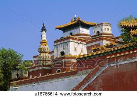 Pavilion at the Summer Palace in Beijing, China View Large Photo Image Picture - Pavilion at the Summer Palace in Beijing, China . Fotosearch