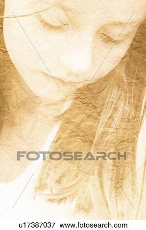 Portrait of a girl View Large Photo Image Stock Photo - Portrait of a girl. Fotosearch
