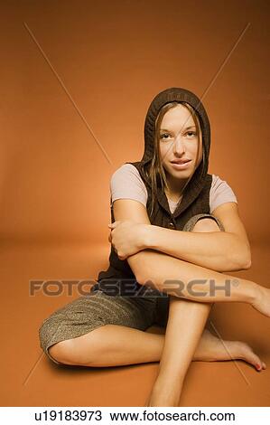Portrait of a teenage girl View Large Photo Image Stock Image - Portrait of a teenage girl. Fotosearch