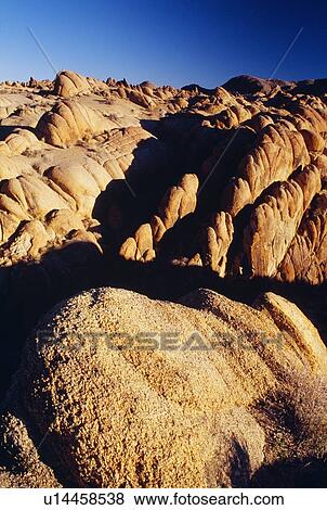 Sandstone rock formations, Alabama Hills, Eastern Sierra Nevada Mountain range, Owens Valley, California, USA View Large Photo Image Stock Photo - Sandstone rock formations, Alabama Hills, Eastern Sierra Nevada Mountain range, Owens Valley, California, USA. Fotosearch
