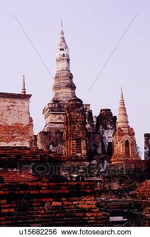 Sukhothai Historical Park in Thailand View Large Photo Image Stock Photograph - Sukhothai Historical Park in Thailand. Fotosearch