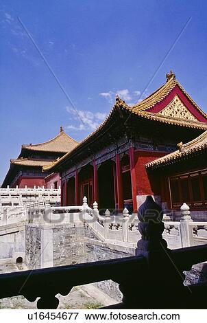 The Forbidden City, Beijing, China View Large Photo Image Stock Photo - The Forbidden City, Beijing, China . Fotosearch